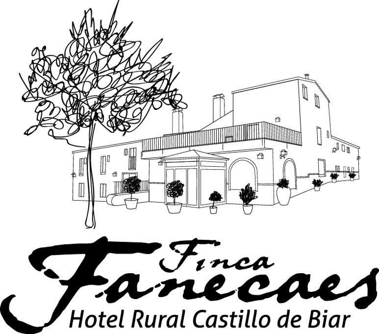 Hotel Rural Castillo De Biar Finca Fanecaes 外观 照片